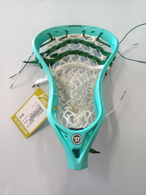 Vist Large View of Product Image Which is Used Warrior EVO QXD Mens Lacrosse Head Green