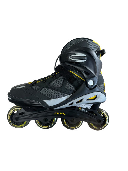 Vist Large View of Product Image Which is Used DBX ABEC 7 SZ 12 Senior Rec Fitness Skates Black Senior 12
