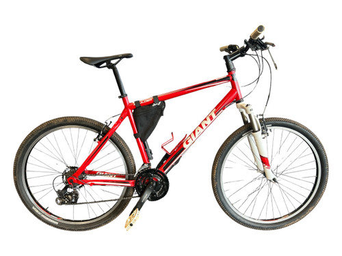 Vist Large View of Product Image Which is Used Giant BOULDER Mountain Bike Mens Red 48-52cm - 19-20" - LG Frame