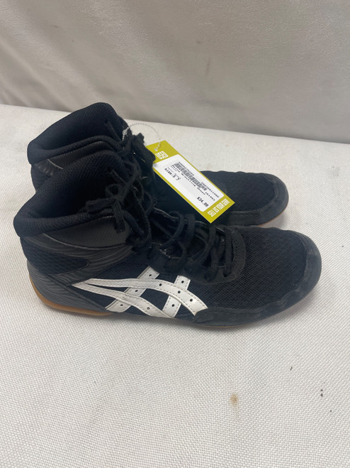 Vist Large View of Product Image Which is Used Asics Wrestling Shoes Black Senior 7