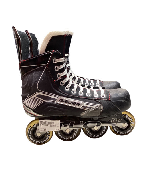 Vist Large View of Product Image Which is Used Bauer VAPOR X300R Senior Aggressive Skates Black Senior 9