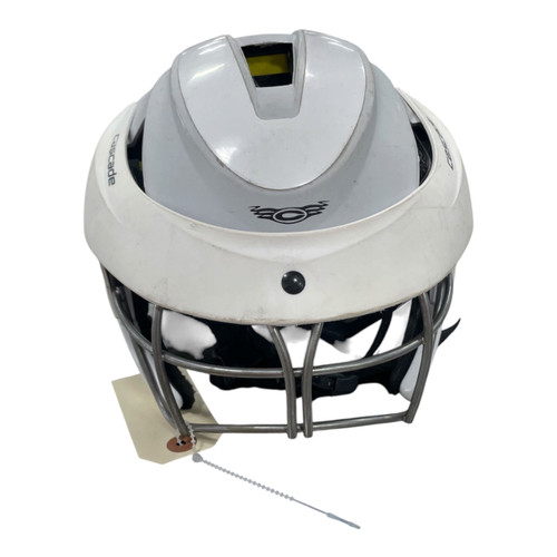 Vist Large View of Product Image Which is Used Cascade LX Lacrosse Helmet White S/M