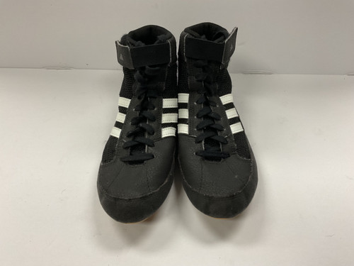 Vist Large View of Product Image Which is Used Adidas AQ3327 Wrestling Shoes Black Junior 03.5
