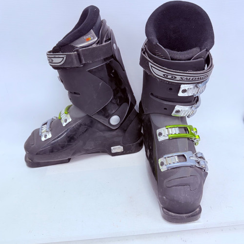 Vist Large View of Product Image Which is Used Salomon X WAVE 6.0 Mens DH Ski Boot Black 295 MP - M11.5