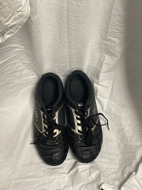 Vist Large View of Product Image Which is Used Rawlings Soccer Cleats Black Junior 05