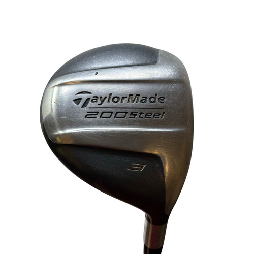 Vist Large View of Product Image Which is Used Taylormade 200 STEEL Mens Fairway Wood RH 3 Wood