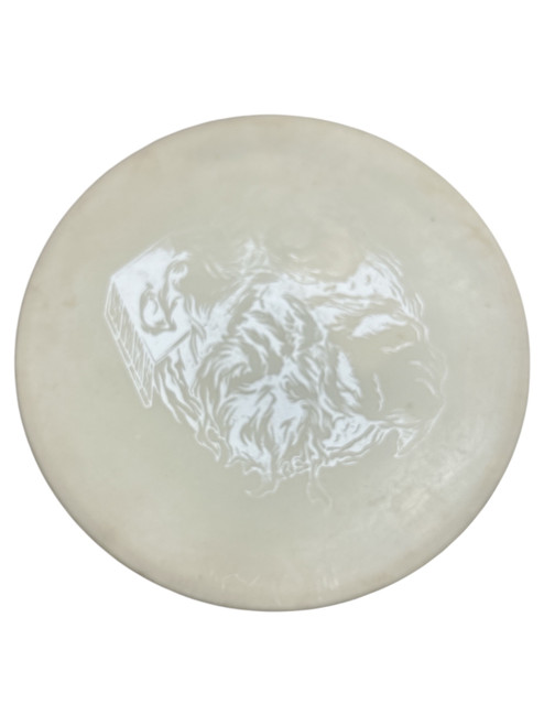 Vist Large View of Product Image Which is Used WHITE MIDRANGE Disc Golf Mid Range White
