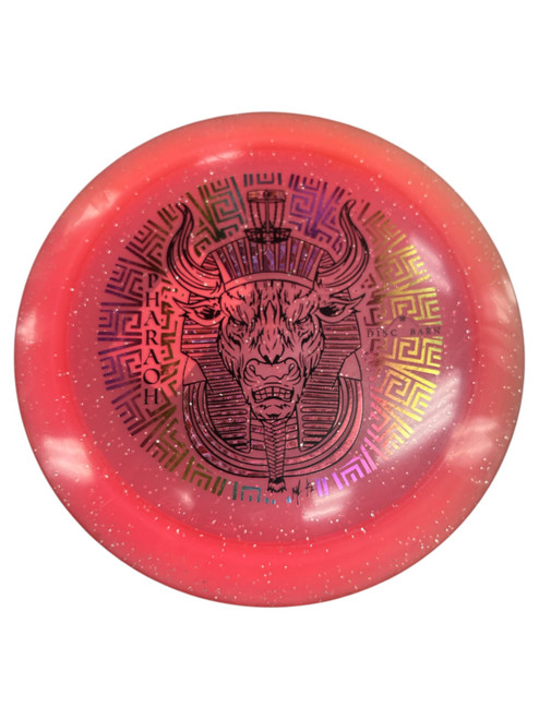 Vist Large View of Product Image Which is Used DISC BARN PHARAOH Disc Golf Driver Pink