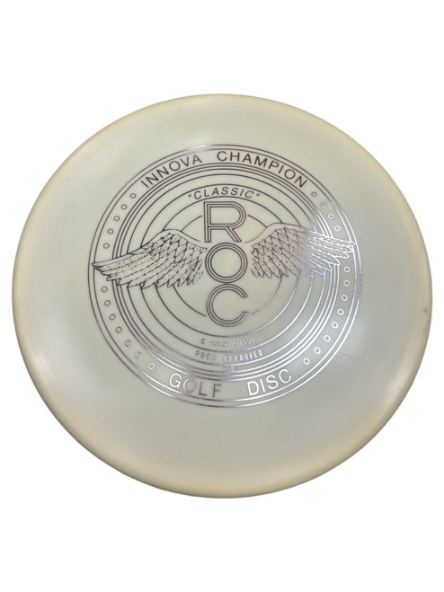 Vist Large View of Product Image Which is Used Innova CHAMPION Disc Golf Mid Range White