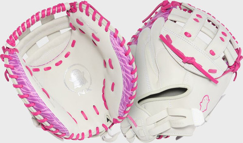 Vist Large View of Product Image Which is New Easton GHOST NX Fastpitch Catchers RH Throw 34"