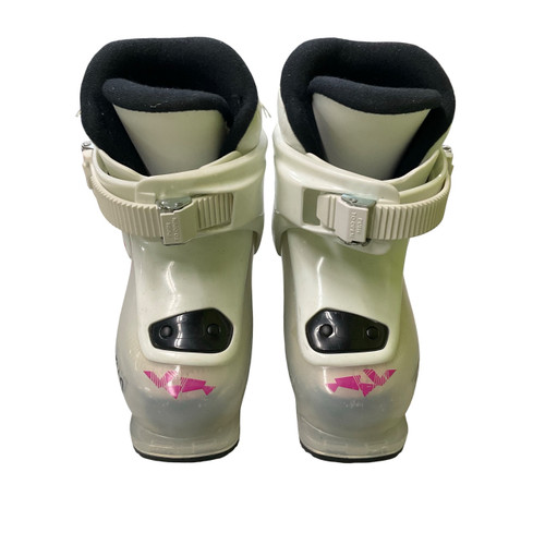 Vist Large View of Product Image Which is Used Dalbello GAIA 1 Girls DH Ski Boot White 155 MP - Y08