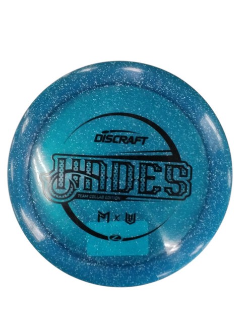Vist Large View of Product Image Which is Used Discraft HADES TEAM COLLAB EDITION Disc Golf Driver Teal 171g