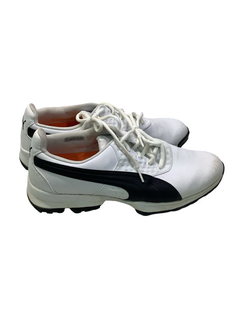 Vist Large View of Product Image Which is Used Puma EVERFOAM Mens Golf Shoes White Senior 9