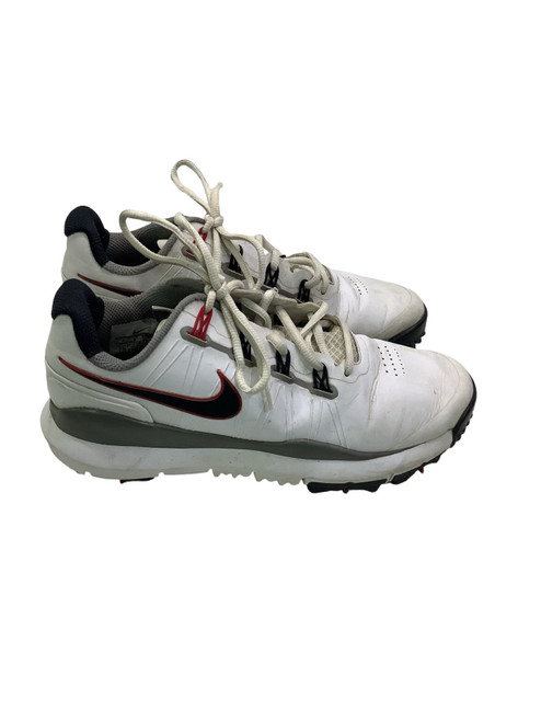 Vist Large View of Product Image Which is Used Nike TW Mens Golf Shoes White Senior 7