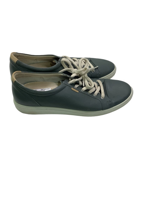 Vist Large View of Product Image Which is Used Ecco Mens Golf Shoes Olive Green Senior 12