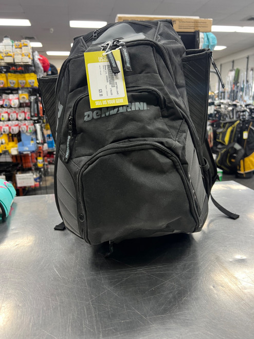 Vist Large View of Product Image Which is Used Demarini VOODOO BB/SB Player Backpack Black