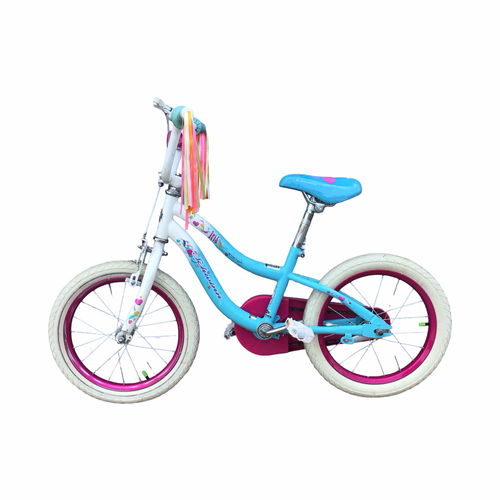 Vist Large View of Product Image Which is Used Schwinn TRIS Comfort Bike Girls Royal Blue 14"