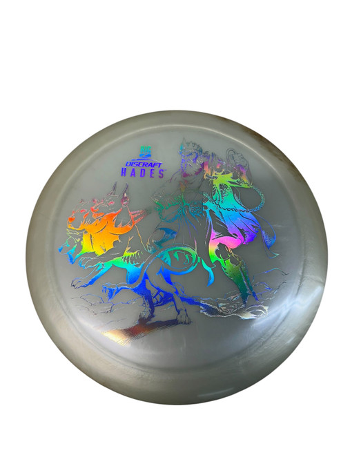 Vist Large View of Product Image Which is Used Discraft BIG Z HADES Disc Golf Driver White 173g