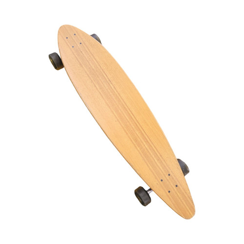 Vist Large View of Product Image Which is Used NATURAL WOOD PINTAIL LONGBOARD Longboard Natural Long
