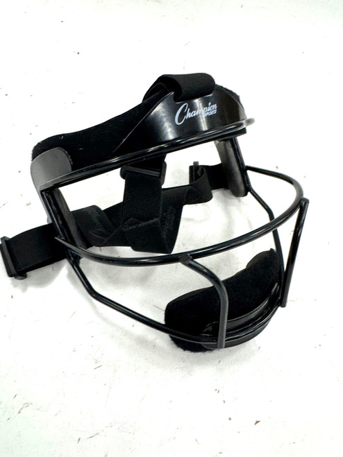 Vist Large View of Product Image Which is Used Champion Sports BLACK BB/SB Fielders Mask Black One Size