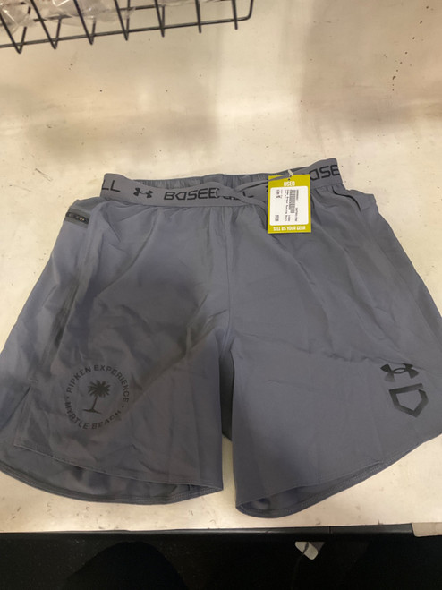 Vist Large View of Product Image Which is Used Under Armour Running Shorts M Grey MD