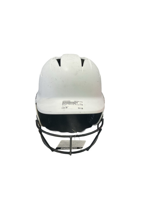 Vist Large View of Product Image Which is Used, Marucci, Batting Helmet, with Mask, White, small