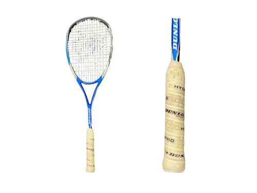 Vist Large View of Product Image Which is Used Dunlop PRO TOUR Junior Racquetball Racquet Royal Blue 4"