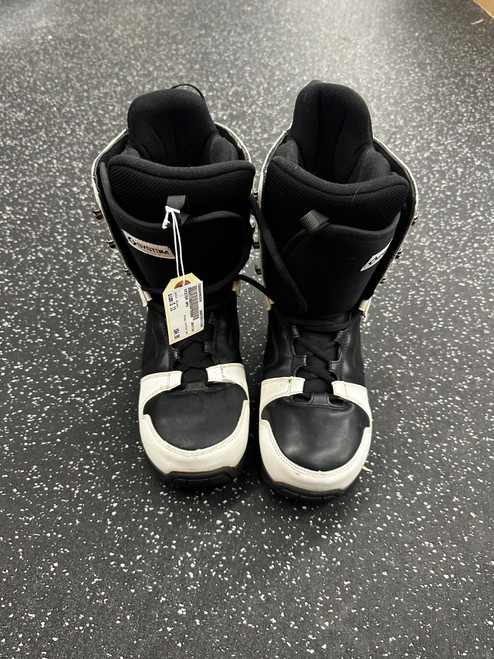 Vist Large View of Product Image Which is Used SYSTEM APX Mens Snowboard Boots Black Senior 11