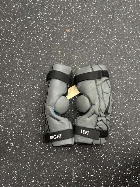 Vist Large View of Product Image Which is Used Nike VAPOR LT Lacrosse Arm Pads/Guards Grey LG