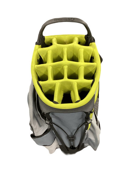 Vist Large View of Product Image Which is Used Taylormade FLEXTECH Mens Stand Bag Grey