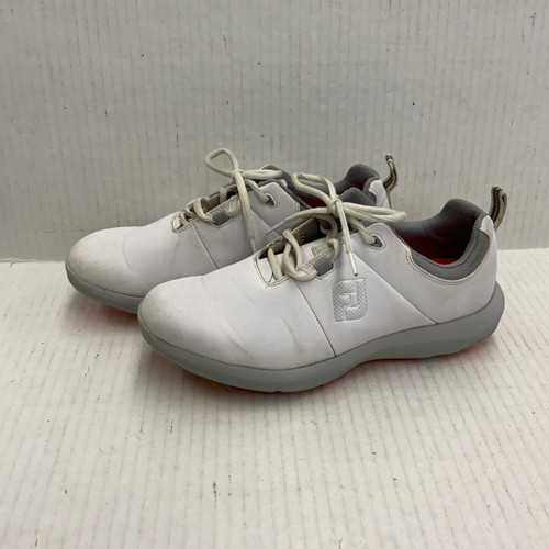 Vist Large View of Product Image Which is Used Foot Joy Womens Golf Shoes White Senior 8