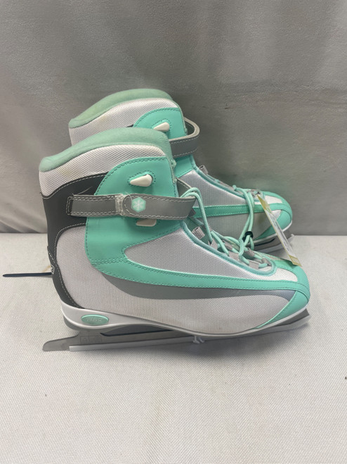 Vist Large View of Product Image Which is Used DBX FIGURE SKATES WomensFigure Skate White Senior 10