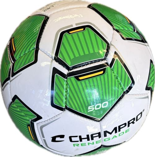 Vist Large View of Product Image Which is Used Champro RENEGADE All Size Soccer Ball Green 3