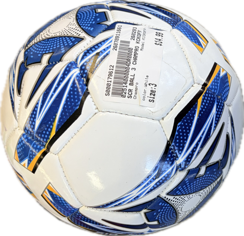 Vist Large View of Product Image Which is Used Champro KICKOFF All Size Soccer Ball White 3