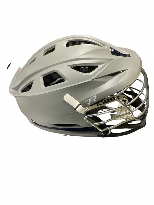 Vist Large View of Product Image Which is Used Cascade R Lacrosse Helmet Grey One Size
