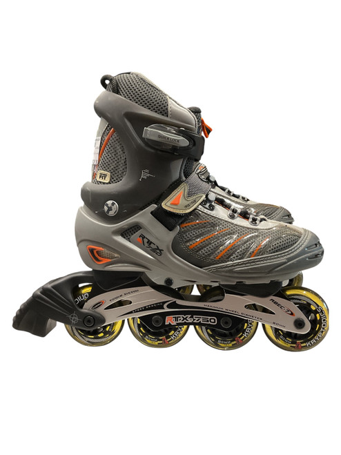 Vist Large View of Product Image Which is Used RTX 750 SZ 9 WMS Senior Rec Fitness Skates Grey Senior 9