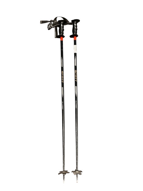 Vist Large View of Product Image Which is Used Scott CLASSIC 115CM Mens DH Ski Pole Black 115 cm / 46 in