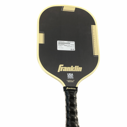 Vist Large View of Product Image Which is Used Franklin CARBON FS2 Pickleball Racquet Black