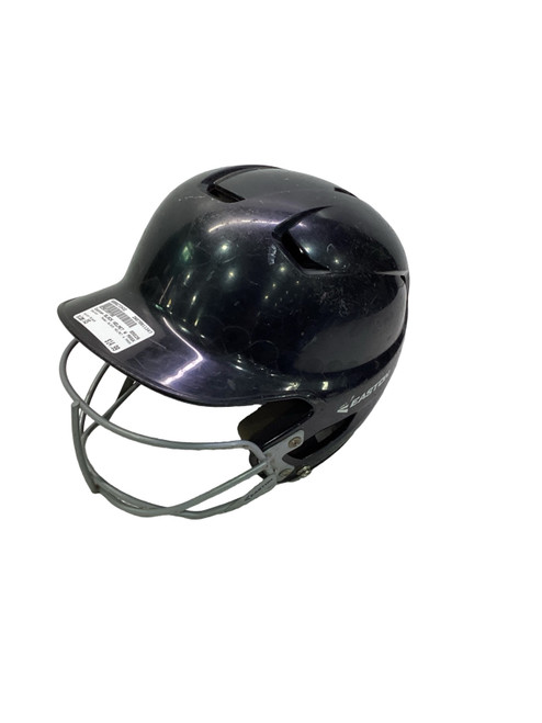 Vist Large View of Product Image Which is Used Easton BLACK HELMET W MASK Batting Helmet w/Mask Black XS