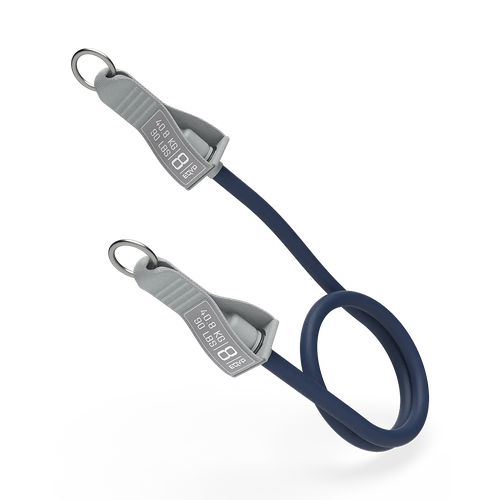Vist Large View of Product Image Which is New Eqyp Power Tubes Resistance Bands Navy- Heavy 90lbs