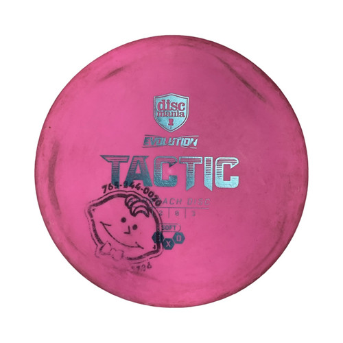 Vist Large View of Product Image Which is Used, Discmania TACTIC Disc Golf, Mid Range, Pink, 173g