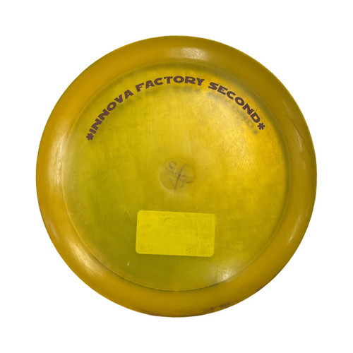 Vist Large View of Product Image Which is Used, Innova FACTORY SECOND Disc Golf, Driver, Yellow 174g
