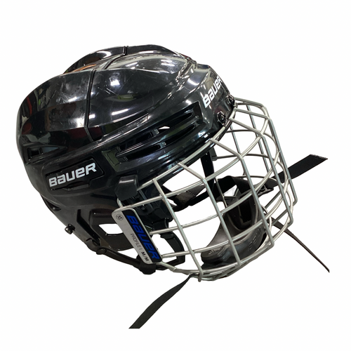 Vist Large View of Product Image Which is Used Bauer IMS 5.0 Helmet Cage Combo Black MD