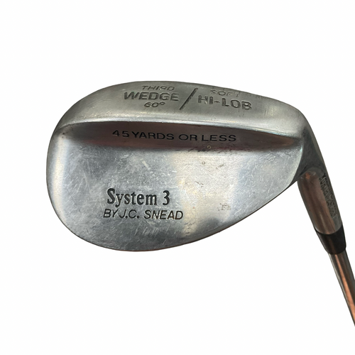 Vist Large View of Product Image Which is Used SYSTEM 3 Golf Wedge Mens RH 60 Degree