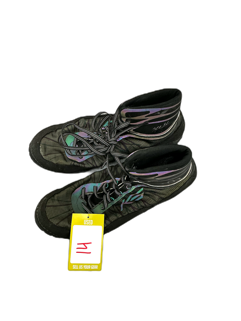 Vist Large View of Product Image Which is Used RUDIS Wrestling Shoes Black Senior 14