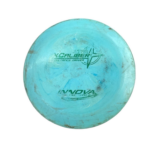 Vist Large View of Product Image Which is Used Innova STAR XCALIBER Disc Golf Driver Carolina Blue