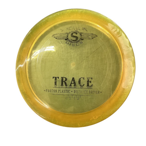 Vist Large View of Product Image Which is Used Streamline PROTON TRACE Disc Golf Driver Yellow