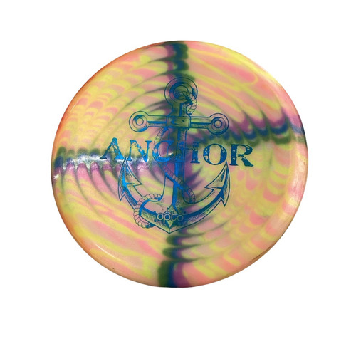 Vist Large View of Product Image Which is Used Latitude 64 ANCHOR Disc Golf Mid Range Orange