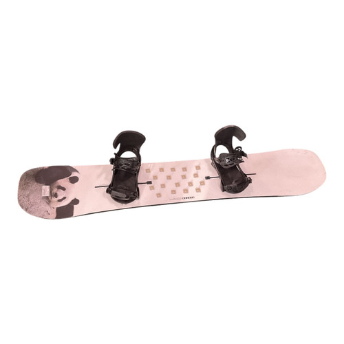 Vist Large View of Product Image Which is Used Burton PROCESS FLYING V Mens Board/Bindings White 159 cm