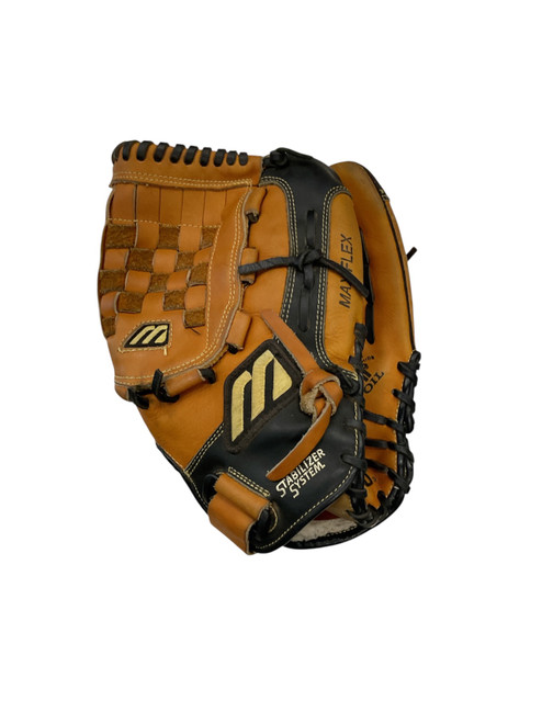 Vist Large View of Product Image Which is Used Mizuno PREMIER MPM 1300 BB/SB Glove RH Throw Brown 13"